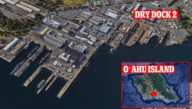 The shipyard repairs, maintains and modernizes the ships and submarines of the U.S. Pacific Fleet, which is headquartered at Pearl Harbor. The base is the home port for 10 destroyers and 15 submarines