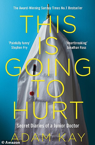 This is Going to Hurt: Secret Diaries of a Junior Doctor by Adam Kay is fifth on the list for most read and second on the list for most sold