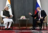 We want war to end, Putin tells Modi