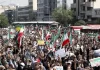 Iran marchers call for execution of anti-government protesters