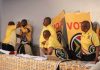 COPE members physically attack each other during their media briefing
