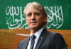 Roberto Mancini arrives in Riyadh to take over as manager of Saudi national team