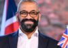 James Cleverly jogging for Conservative management