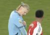 “Lip-reader Reveals Intense Exchange Between Haaland and Gabriel After Man City’s Defeat”