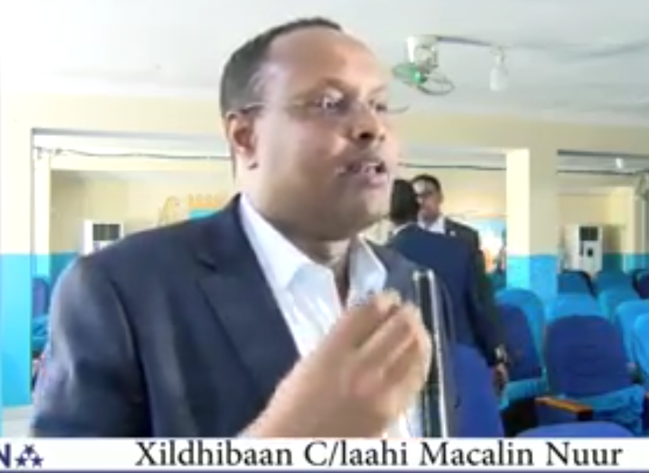 Xildhibaan C/laahi Macalin “Waxaa Nasiib daro ah in Sharcigaan Lagu Luminaayo Xuquuqdii Muwaadiniinta Soomaaliyeed”+VIDEO
