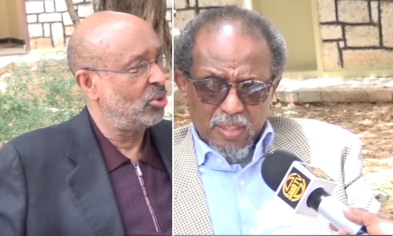 Cali Khaliif Galaydh iyo Axmed Samatar oo bixiyey Waraysi Xasaasi +VIDEO