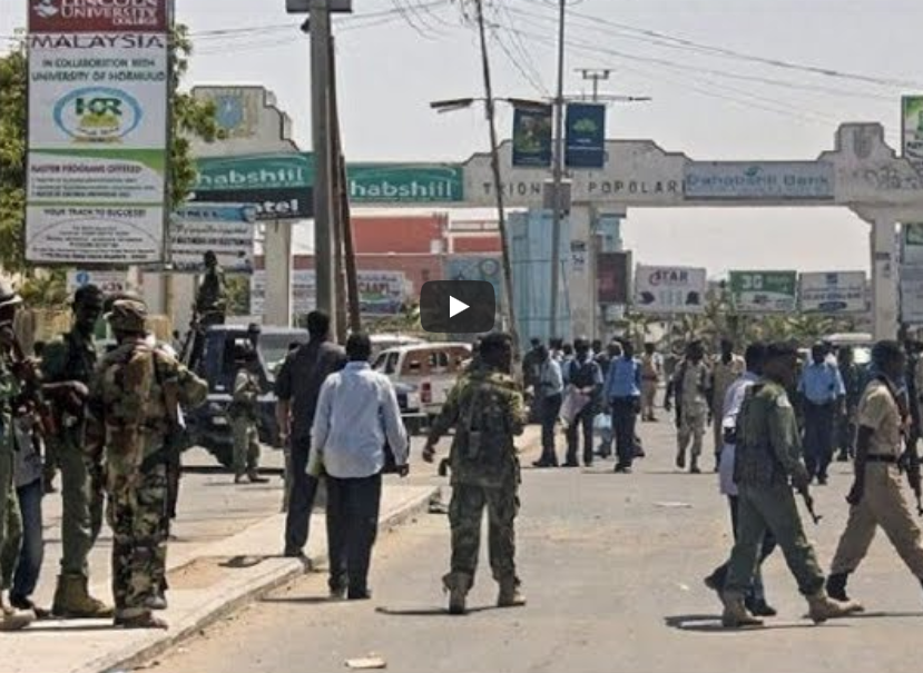 Dagaal laga cabsi qabo inuu kaqarxo Muqdisho +VIDEO