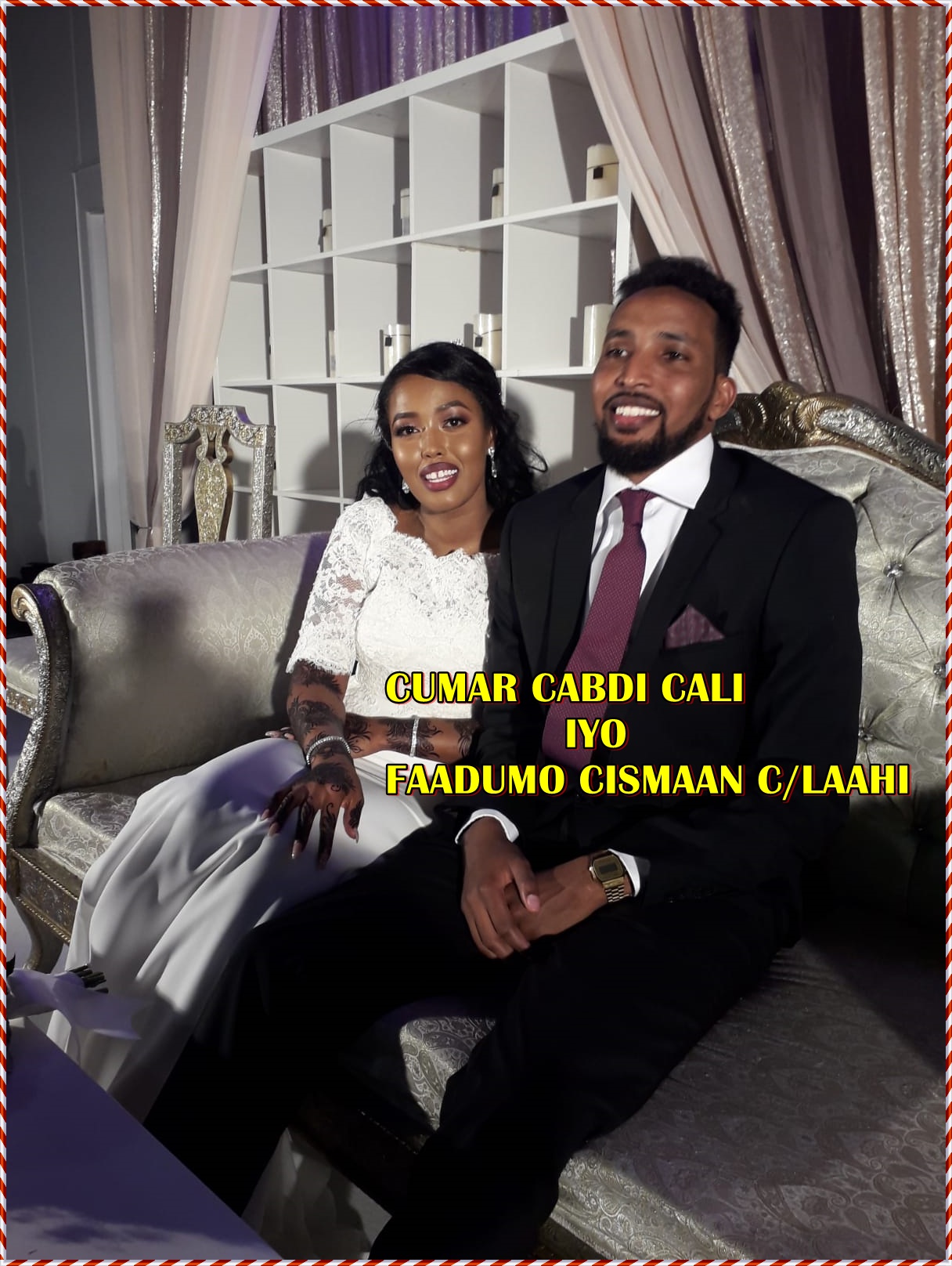 DAAWO:-Arooskii qarniga oo kadhacay Oslo 29.06.2019+SAWIRRO