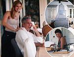 Inside the monster’s lair: Jeffrey Epstein pictured on his 75-acre estate dubbed ‘pedophile island’