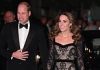 Kate Middleton and Prince William grin and share a joke at Royal Variety Performance