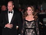Kate Middleton and Prince William grin and share a joke at Royal Variety Performance