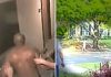 Moment kidnapper snatches girl as her anguished mom calls for help before cops arrest naked abductor
