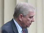 Prince Andrew is smiling and waving as he breaks cover for the first time since the Queen sacked him