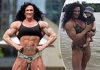 Robin Hillis says she works out SIX times a week to maintain her 200lb frame