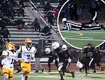 Shooting at New Jersey high school football game leaves man and young boy in serious condition