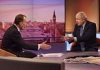 HENRY DEEDES witnesses a ratty encounter between Boris Johnson and Andrew Marr