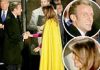 Ooh la la! Emmanuel Macron’s very hands-on thank-you to Melania Trump