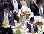Prince Andrew at Ascot races with Ghislaine Maxwell and Jeffrey Epstein in never-before-seen photos