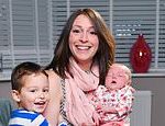 Woman, 37, gives birth to daughter after winning a course of IVF treatment in online competitionÂ