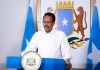 Farmaajo oo shaqadii ka joojiyay Rooble