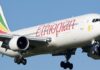 Ethiopia Airline oo beenisay inay joojisay isticmaalka hawada Soomaaliya