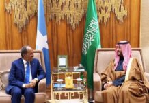 Soomaaliya oo la safatay Sucuudiga