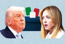 Ra’iisul wasaarada Talyaaniga oo bahdishay Trump.