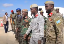 DAAWO: Saraakiisha ugu saraysa hay’adaha amniga oo gaaray Baydhabo