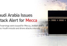 Sacuudi Carabiya oo soo saartay digniino degdeg ah oo ku saabsan ‘khatar suurtagal ah’ oo ka dhici karta Jeddah, Mecca iyo Taif