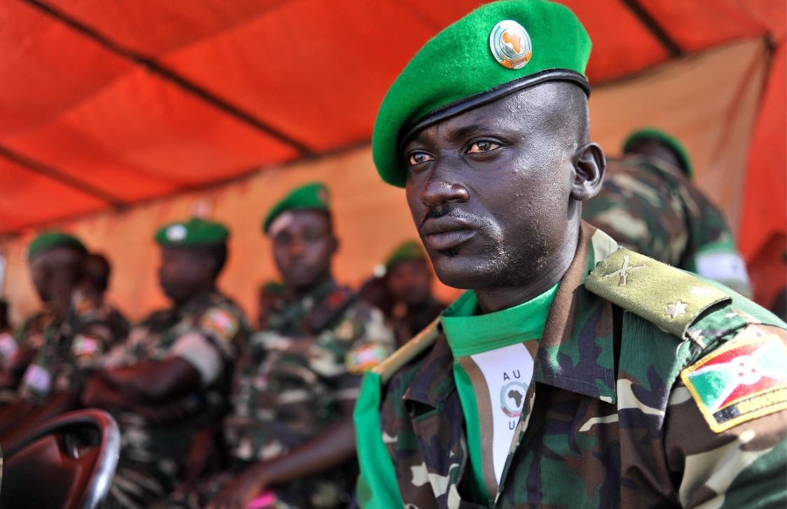 Ciidamada AMISOM oo ka guuraya Kulliyadda Jaalle Siyaad