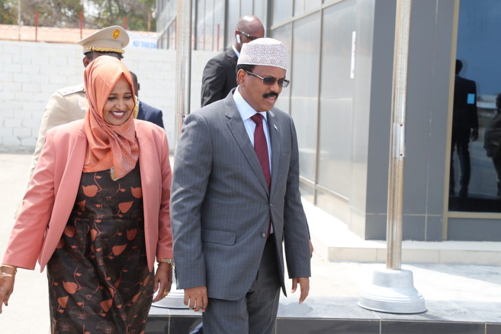 Farmaajo oo aaday Qadar