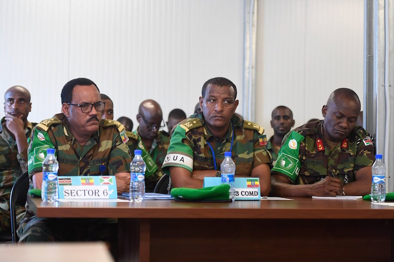 Taliyayaasha Amisom oo kashiray qaabkay Somaliya uga bixilahaayeen