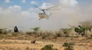 Diyaarado Dagaal oo Garaacay Saldhigyo Alshabaab ku leeyihiin Hiiraan