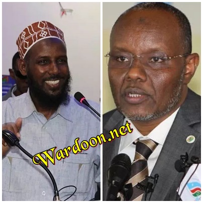 Lafta Gareen oo la kulmay Mukhtaar Roobow