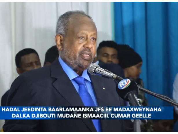 Toos u Daawo Hadal-jeedinta Madaxweynaha dalka Jabuuti