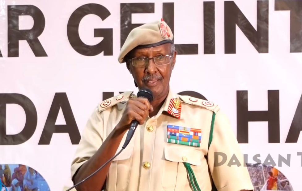 DAAWO:- S/gaas Indha qarshe oo ka hadlay tirakoobka ciidamada