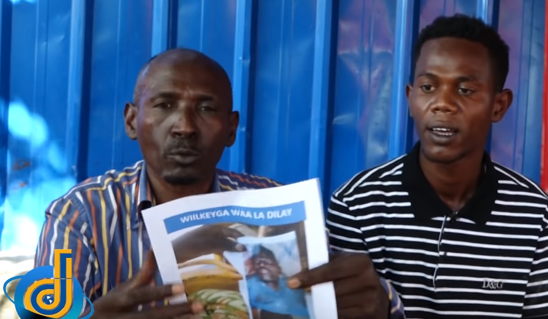 Askarigii dilay wiilkayga wuxuu ku dhex-jiraa Villa Somalia+ Video