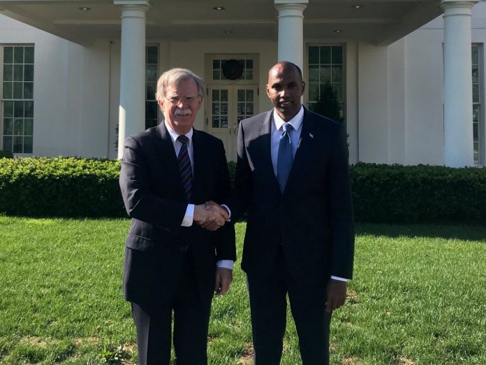 Kheyre oo la kulmay La Taliyaha Amniga ee Trump