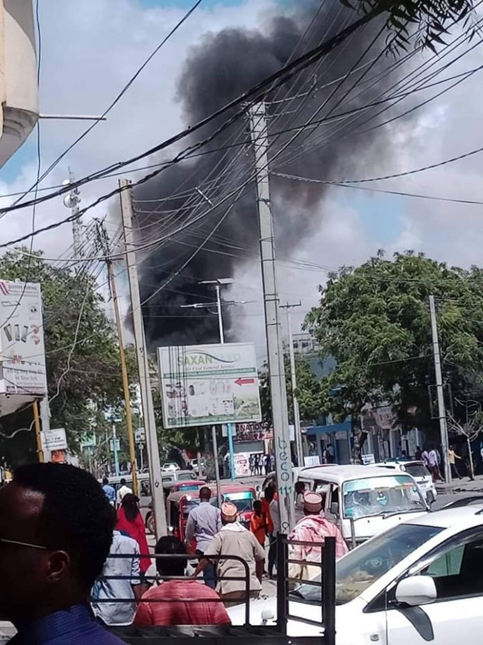 Qarax goor dhow ka dhacay Muqdisho+SAWIRRO