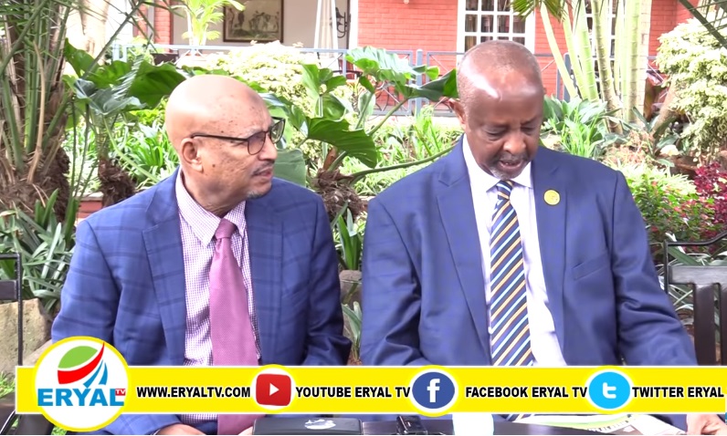 Wafdigii Kulmiye iyo Ucid oo faramarnaan kaga soolaabtay Nairobi +VIDEO