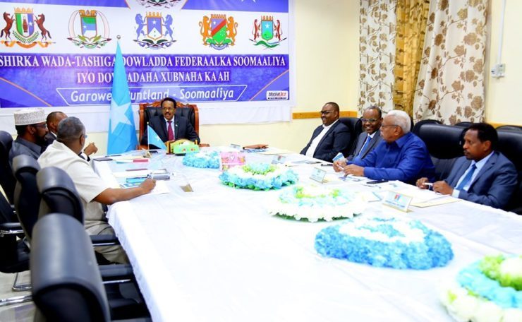 Qodobo Xasaasi ahaa oo la isku afgartay Shirka Garowe