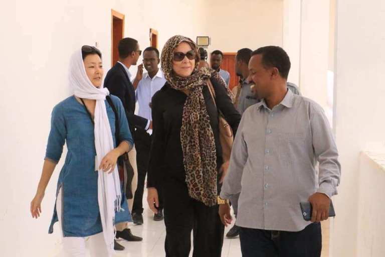 Madaxwayne Xaaf oo la kulmay wafdi ka socda QM+SAWIRRO+VIDEO