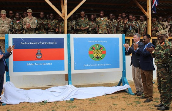 Ingiriiska oo Saldhig Ciidan oo weyn ka sameysatay Soomaaliya