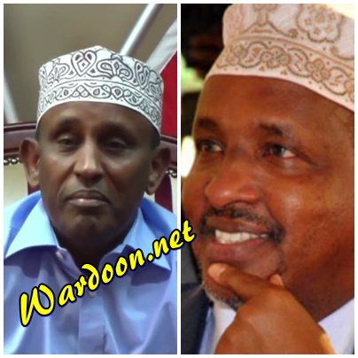 Adan bare iyo Ali bunoow oo Khilaafkooda meel xun Gaaray +VIDEO