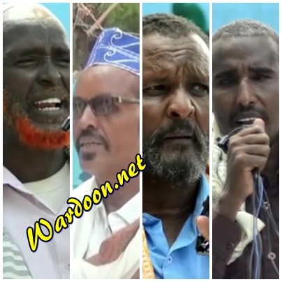 Odayaasha Beesha Gaaljecel oo taageeray Madaxwayne Waare+VIDEO