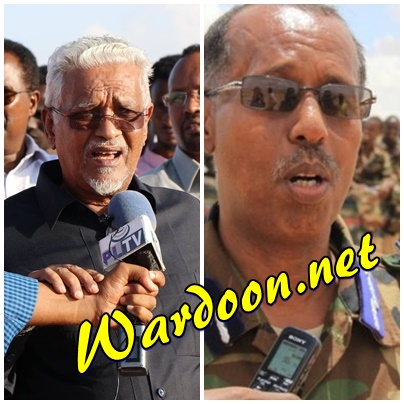 Madaxweyne ku xigeenka Puntland iyo Taliyaha Booliska oo isku dhacay
