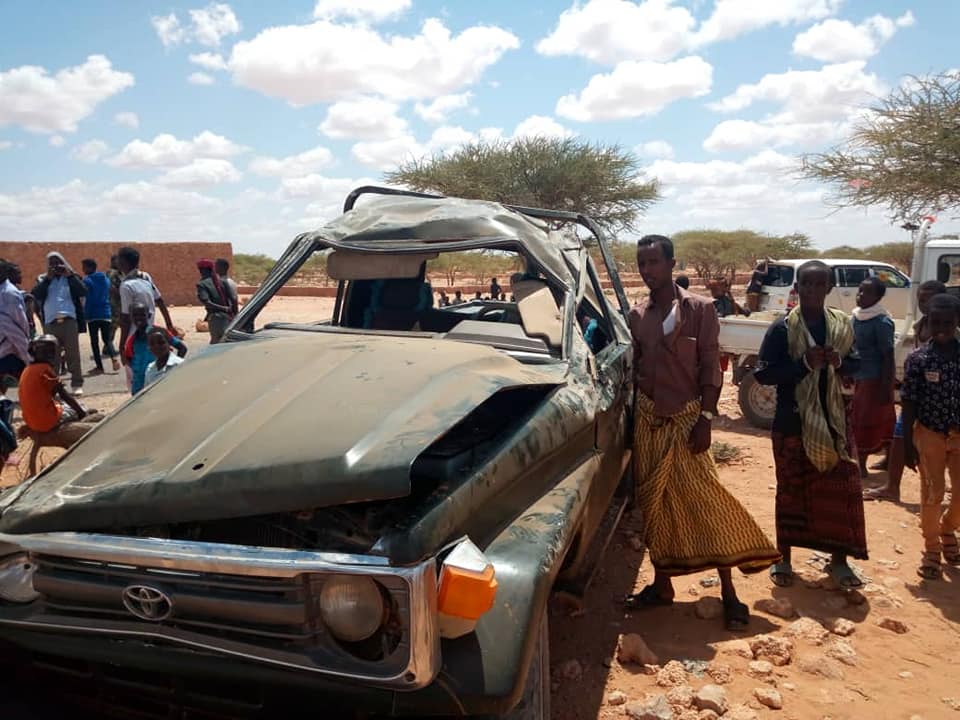 Ciidamo katirsan Galmudug oo gaari larogmaday+SAWIRO