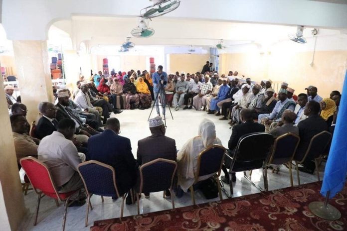 Odayaasha gobolka Mudug  oo sadex qodob hordhigay Khayre