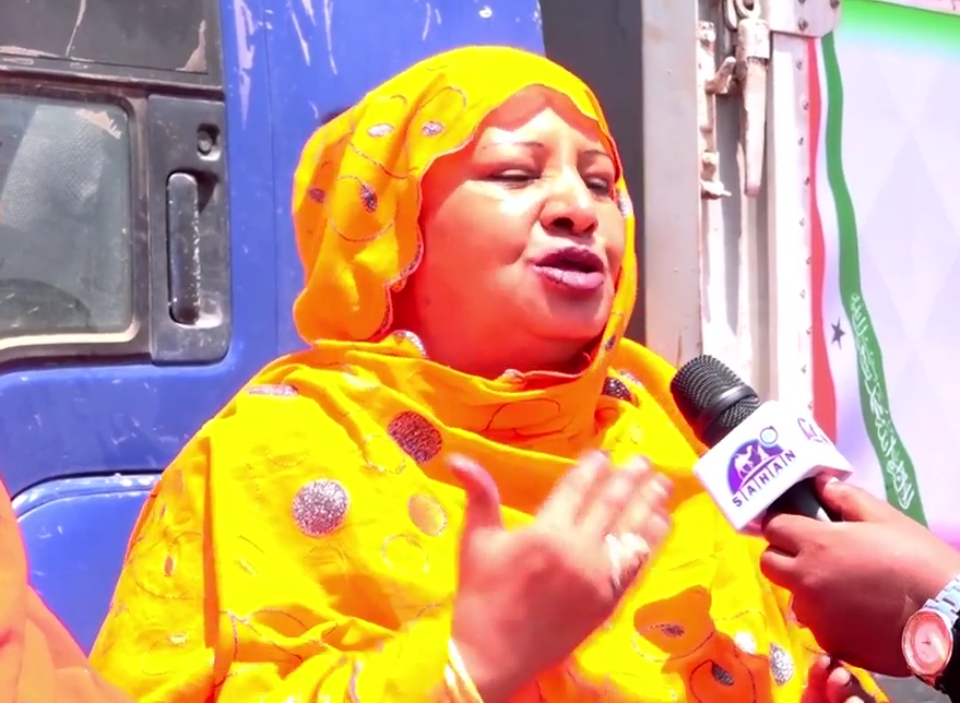Fanaanada Khadra Daahir Cige Oo taageertay goosashada Somaliland +VIDEO
