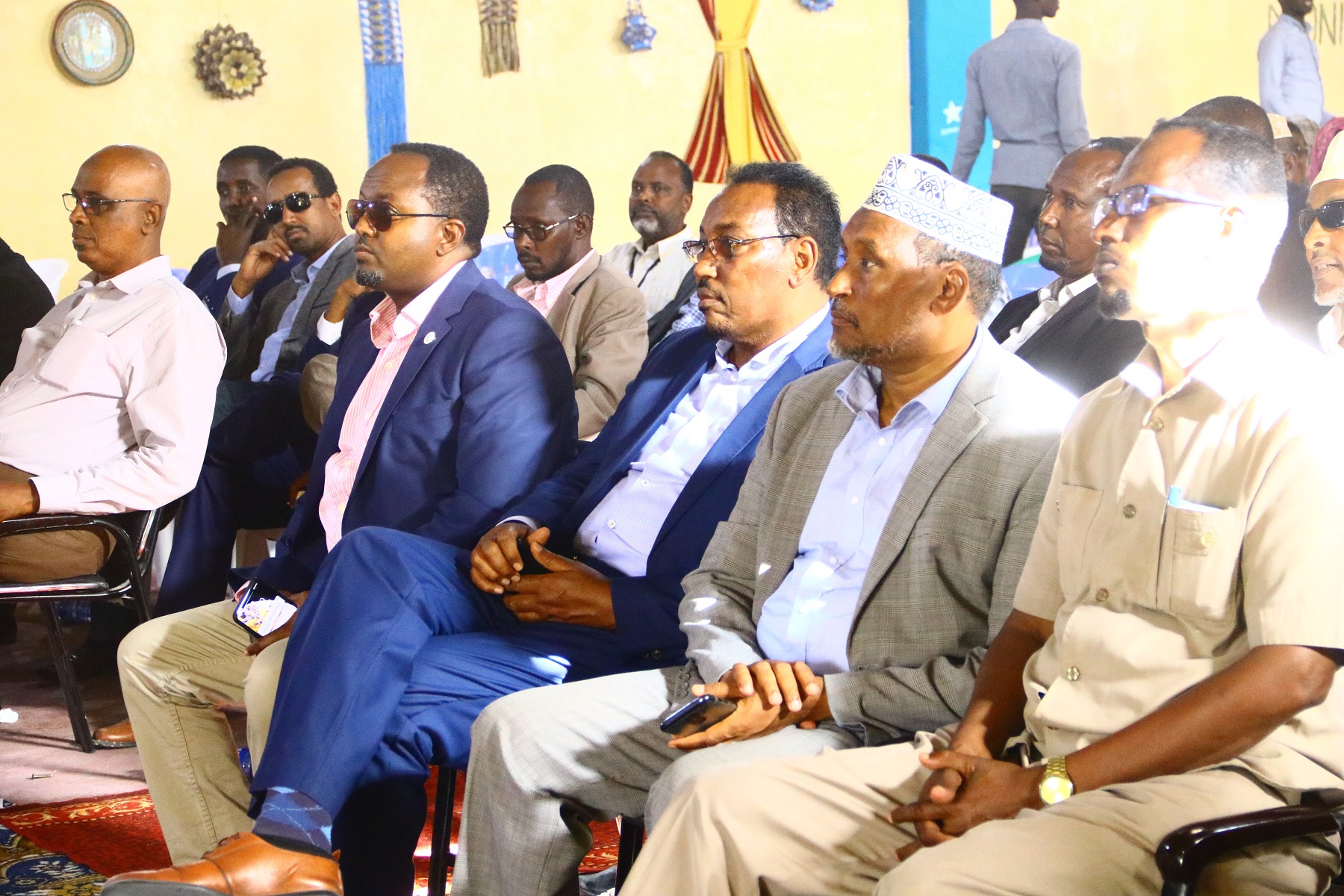 Sawirro:- Wafuud Hor Leh ayaa ku biiray Shirka Wadatashiga Nabdeynta Hobyo.